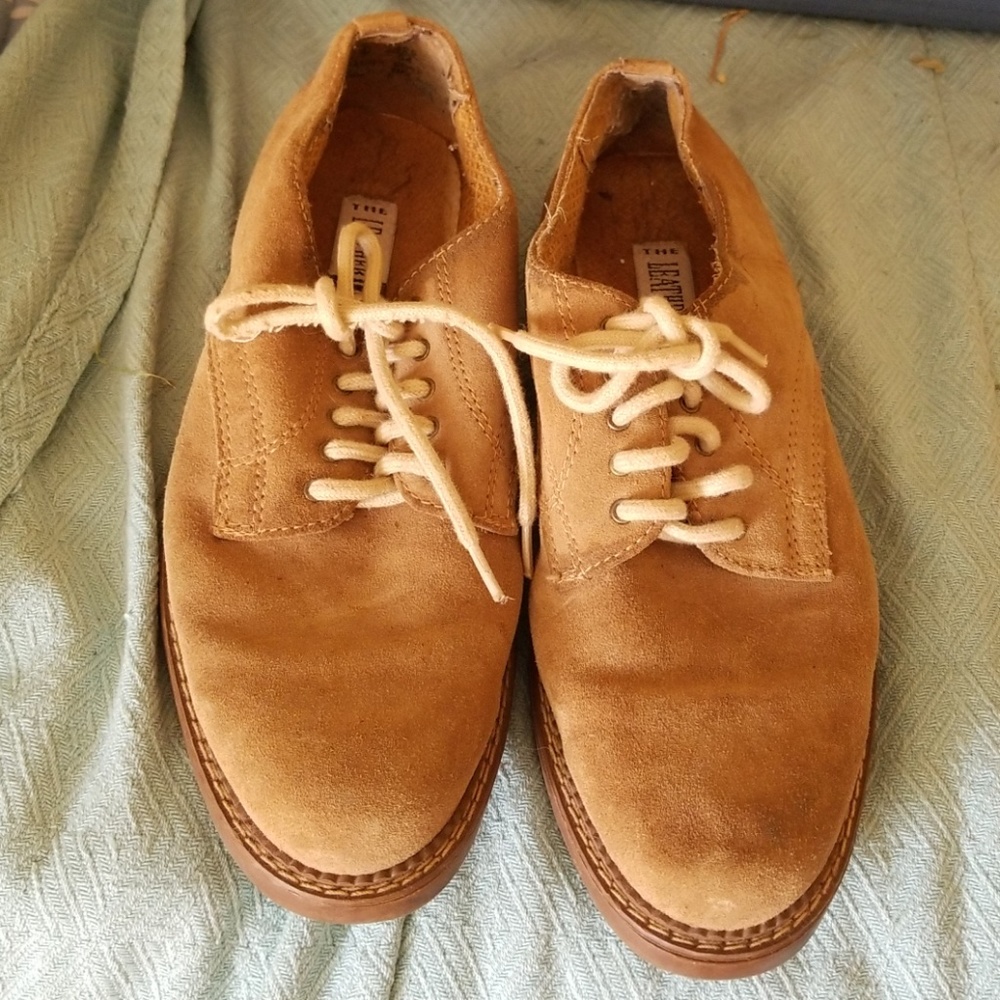 Suede shoes